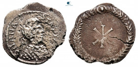 The Ostrogoths. In the name of Byzantine emperor Anastasius I AD 492-518. 1/2 Siliqua AR