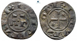 Italy. Brindisi. Enrico VI and Costanza AD 1194-1196. Denaro Ae