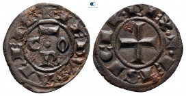 Italy. Kingdom of Sicily. Messina. Conrad I AD 1250-1254. Denaro Ae
