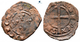Italy. Brindisi. Carlo I d´Anjou AD 1266-1285. Denaro Ae