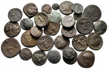Lot of ca. 30 greek bronze coins / SOLD AS SEEN, NO RETURN!
very fine