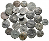 Lot of ca. 25 greek bronze coins / SOLD AS SEEN, NO RETURN!
very fine
