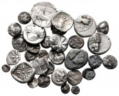 Lot of ca. 32 greek silver fractions / SOLD AS SEEN, NO RETURN!nearly very fine