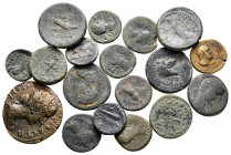 Lot of ca. 18 roman provincial bronze coins / SOLD AS SEEN, NO RETURN!
very fine