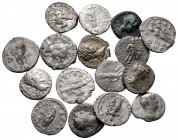 Lot of ca. 15 late roman denarii / SOLD AS SEEN, NO RETURN!very fine