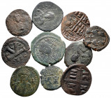 Lot of ca. 10 byzantine bronze coins / SOLD AS SEEN, NO RETURN!
nearly very fine