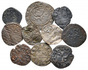 Lot of ca. 10 medieval coins / SOLD AS SEEN, NO RETURN!nearly very fine