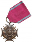 II RP, Brązowy Krzyż Zasługi - A. Nagalski Bardzo dobry stan zachowania, oryginalna wstążka.
 Wymiary krzyża: 45,5 x 41,0 mm. Reference: Krotke Mw.Br...