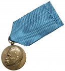 Medal X-lecia Odzyskanej Niepodległości - Bertrand Rzadkie wykonanie w warsztacie Bertranda, bez inicjałów na odwrocie (niesygnowane). Z charakterysty...