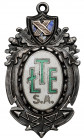 ŁTE S.A. X - żeton na X-lecie Łódzkiego Towarzystwa Elektrycznego - imienny 1932 r. Na rewersie imienny grawerunek z datą.
 Żeton trzyczęściowy, moco...