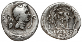 Pompejusz Sekstus (42-40 p.n.e.) Denar - rzadki Ciekawa i rzadka moneta Republiki. Denar wybity przez Sekstusa Pompejusza (syna Pompejusza Wielkiego) ...