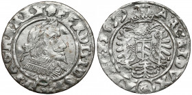 Śląsk, Ferdynand III, 3 krajcary 1639 MI, Wrocław Bardzo ładny.&nbsp; Odmiana z ARCHIDVX.
Reference: Ejzenhart-Miller 794
Grade: XF 