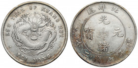 China, Chihli Province, Yuan year 29 (1903) Srebro, średnica 38.8 mm, waga 26.64 g. Moneta pozyskana spoza terytorium RP - nie wymagająca pozwoleń wyw...