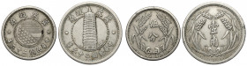 China, East Hebei, 5 fen and 1 chiao year 26 (1937) (2pcs) Moneta pozyskana spoza terytorium RP - nie wymagająca pozwoleń wywozowych. Coin obtained fr...