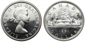 Canada, Elizabeth II, Dollar 1961 
Grade: UNC/AU 