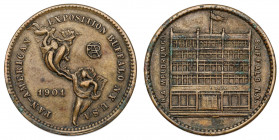 USA, Medal, Pan-American Exposition 1901 
Grade: XF- 