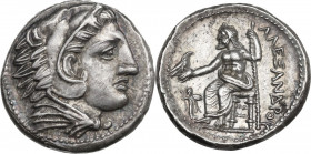 Continental Greece. Kings of Macedon. Alexander III "the Great" (336-323 BC). AR Tetradrachm, Amphipolis mint. Struck under Antipater, c. 325-323/2 BC...