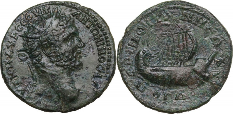 Caracalla (198-217). AE Medallion. Perinthus mint. Obv. ΑΥΤ Κ Μ ΑΥΡ CΕΟΥΗΡ ΑΝΤΩΝ...
