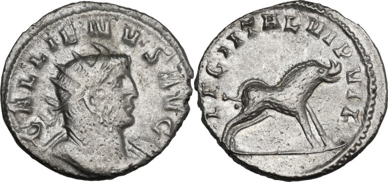Gallienus (253-268). BI Antoninianus, Mediolanum mint, 260-261 AD. Obv. GALLIENV...