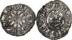 France. Provence. Raymond VII de Toulouse (1222-1249). Obol. B. 789; PdA. 3728. BI. 0.44 g. 15.00 mm. EF.