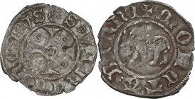 Switzerland. Zweier, XIV century (1384), Bern mint. HMZ 1-270. BI. 0.49 g. 16.00 mm. RRR. Extremely rare. VF.