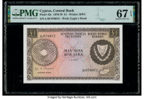 Cyprus Central Bank of Cyprus 1 Pound 1.5.1978 Pick 43c PMG Superb Gem Unc 67 EPQ. 

HID09801242017

© 2020 Heritage Auctions | All Rights Reserved