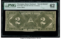 Nicaragua Banco Nacional 2 Cordobas 1912 (ND 1914-18) Pick 56p2 Back Proof PMG Uncirculated 62. 

HID09801242017

© 2020 Heritage Auctions | All Right...