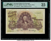 Portugal Banco de Portugal 10 Escudos 2.11.1927 Pick 121 PMG Very Fine 25. Minor repairs are noted on this example.

HID09801242017

© 2020 Heritage A...