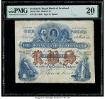 Scotland Royal Bank of Scotland Limited 1 Pound 24.3.1923 Pick 316e PMG Very Fine 20. 

HID09801242017

© 2020 Heritage Auctions | All Rights Reserved...