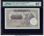 Serbia National Bank 100 Dinara 1.5.1941 Pick 23 PMG Superb Gem Unc 67 EPQ. 

HID09801242017

© 2020 Heritage Auctions | All Rights Reserved