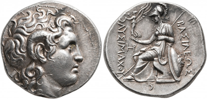 KINGS OF THRACE. Lysimachos, 305-281 BC. Tetradrachm (Silver, 27 mm, 17.22 g, 1 ...