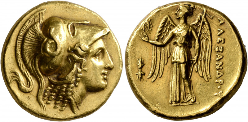 KINGS OF MACEDON. Alexander III ‘the Great’, 336-323 BC. Distater (Gold, 22 mm, ...