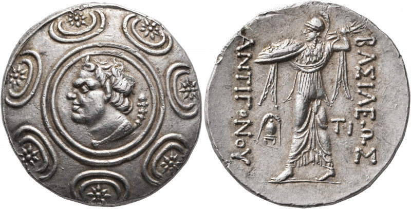 KINGS OF MACEDON. Antigonos II Gonatas, 277/6-239 BC. Tetradrachm (Silver, 31 mm...