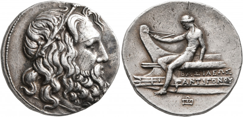 KINGS OF MACEDON. Antigonos II Gonatas (?), 277/6-239 BC. Tetradrachm (Silver, 3...