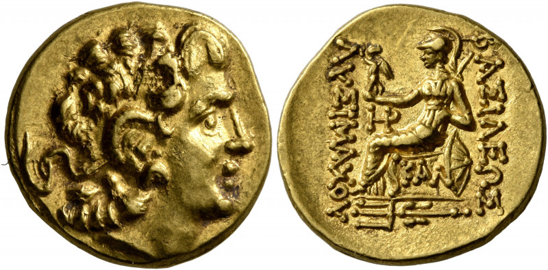 KINGS OF PONTOS. Mithradates VI Eupator, circa 120-63 BC. Stater (Gold, 19 mm, 8...