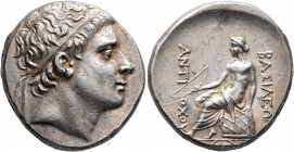 SELEUKID KINGS OF SYRIA. Antiochos II Theos, 261-246 BC. Tetradrachm (Silver, 27 mm, 17.09 g, 12 h), Ephesos (?), circa 258-246. Diademed head of Anti...