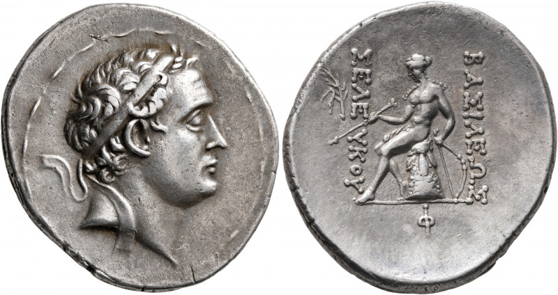 SELEUKID KINGS OF SYRIA. Seleukos IV Philopator, 187-175 BC. Tetradrachm (Silver...
