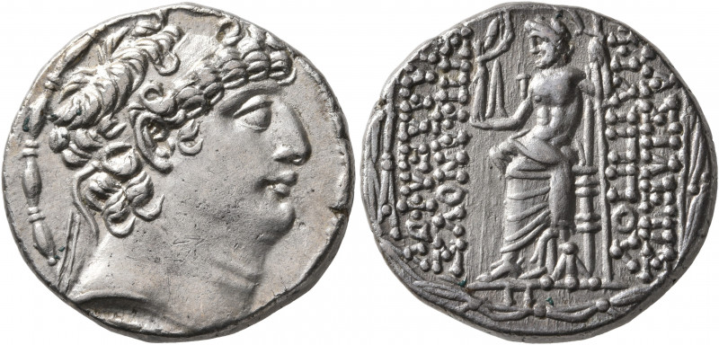 SELEUKID KINGS OF SYRIA. Philip I Philadelphos, circa 95/4-76/5 BC. Tetradrachm ...