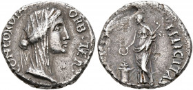 Forces of Galba in Spain. Anonymous, 3 April-2nd half of June 68. Denarius (Silver, 17 mm, 3.43 g, 6 h), uncertain mint in Spain. Group VII. CONCORDIA...
