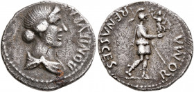 Forces of Galba in Spain. Anonymous, 3 April-2nd half of June 68. Denarius (Silver, 18 mm, 3.47 g, 5 h), uncertain mint in Spain. Group IX. BONI EVENT...