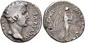 Forces of Galba in Spain. In the name of Augustus, 27 BC-AD 14. Denarius (Silver, 17 mm, 3.21 g, 6 h), uncertain mint in Spain. Group A.V, 3 April-2nd...