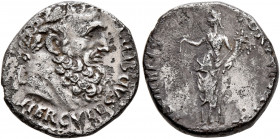 Rhine Legions. Anonymous, circa May/June-December 68. Denarius (Subaeratus, 16 mm, 3.41 g, 6 h), uncertain mint in Gaul or in the Rhine Valley. 'Hercu...