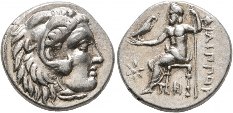 KINGS OF MACEDON. Philip III Arrhidaios, 323-317 BC. Drachm (Silver, 17 mm, 4.28...