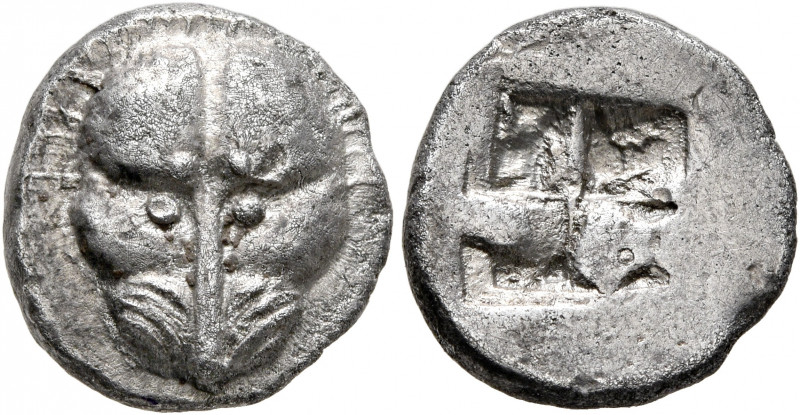 CIMMERIAN BOSPOROS. Pantikapaion. Circa 480-470 BC. Triobol (Silver, 14 mm, 2.91...