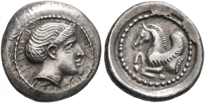 DYNASTS OF LYCIA. Uncertain dynast, circa 460-430 BC. Diobol or Sixth Stater (Si...