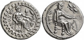 CILICIA. Tarsos. Tarkumuwa (Datames), satrap of Cilicia and Cappadocia, 384-361/0 BC. Stater (Silver, 24 mm, 10.71 g, 11 h). &#67649;&#67663;&#67659;&...