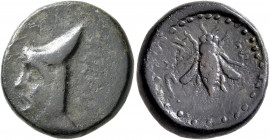 KINGS OF ARMENIA MINOR. Mithradates, circa 180s-170s BC. Tetrachalkon (Bronze, 20 mm, 8.21 g, 11 h). &#67660;&#67669;&#67667;&#67658;&#67669; ('mtrdt'...