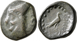 KINGS OF ARMENIA MINOR. Mithradates, circa 180s-170s BC. Dichalkon (Bronze, 17 mm, 4.25 g, 4 h). [&#67660;&#67669;&#67667;&#67658;&#67669;] ('mtrdt' i...