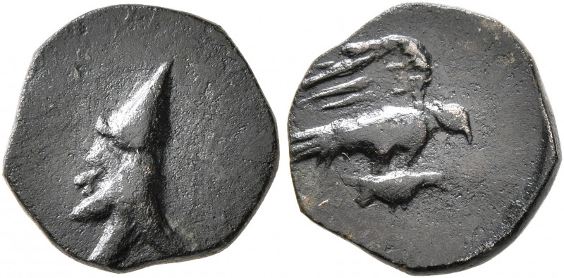 KINGS OF ARMENIA MINOR. Mithradates, circa 180s-170s BC. Chalkous (Bronze, 12 mm...