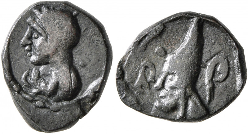 KINGS OF ARMENIA MINOR. Mithradates, circa 180s-170s BC. Chalkous (Bronze, 13 mm...